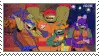Rottmnt Turtles Stamp Sticker