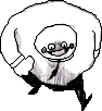 Enoch Running Off Game Sticker