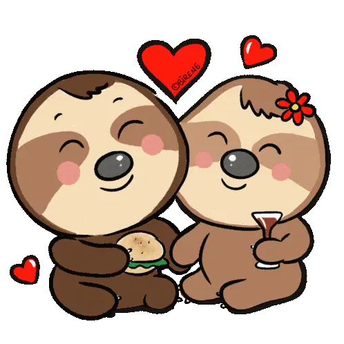 Bradipi Pampufleandfriends Sloth Love