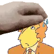 Douglas Adams Pixel Art Head Pat