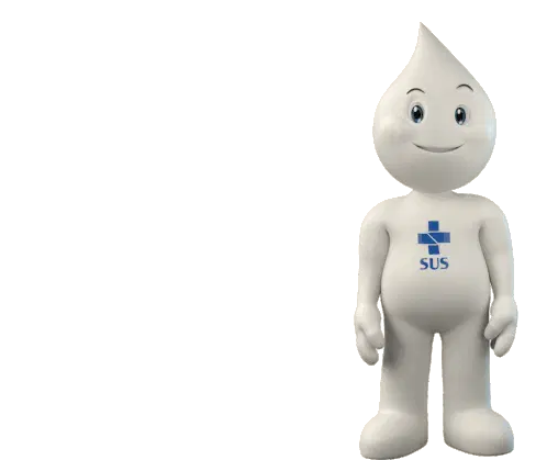 Zé Gotinha: SUS Mascot Sticker