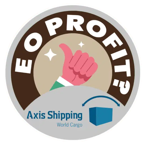 Axis Shipping: Profit Thumbs Up Sticker