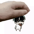 Ivan Alien Stage: Hand Patting Character Sticker