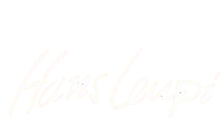 Hans Leupi Signature Logo Sticker
