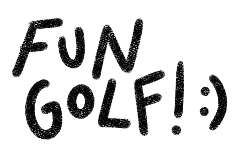 Fun Golf Animated Text