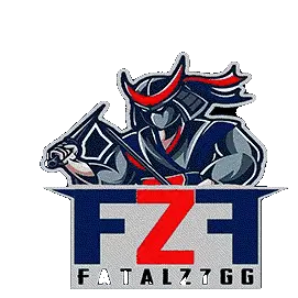 Fatalz7gg Samurai Gaming Logo Sticker