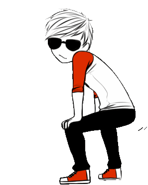 Dave Strider Twerking Animated Sticker
