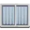 Tomadachi Life Window with Moving Curtains Sticker
