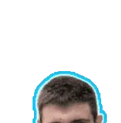 Alexander Rocciasana Pixelated Head Sticker