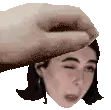Ece Ececo: Hand Holding Woman's Head