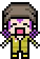 Danganronpa Kazuichi Souda Pixel Art Sticker