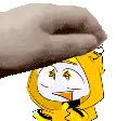Dos Sticker Getting Hit on Head