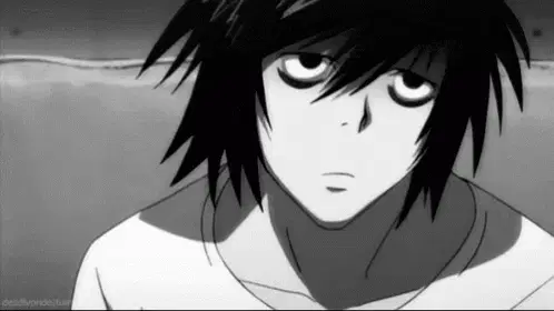 Lawliet – anime memes meme GIF free download no watermark 2026