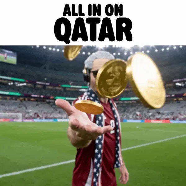 Qatar winning the world cup!!