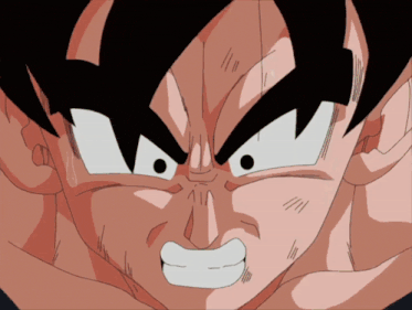 Goku Super Saiyan Goku Angry