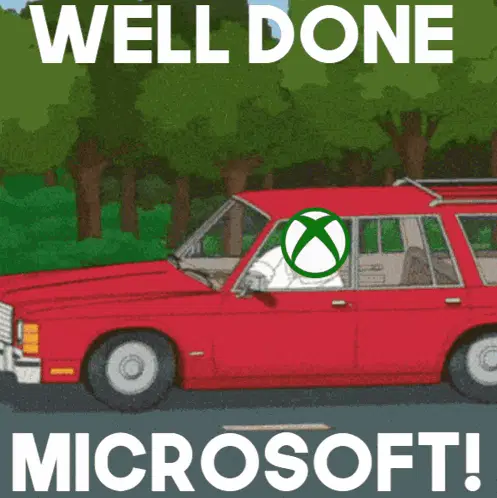Well Done Microsoft