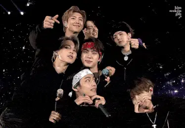 Bts Group Photo Bts Concert Screen