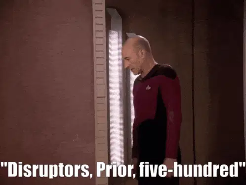 Disruptors Prior 500 Disruptors Prior Five-hundred