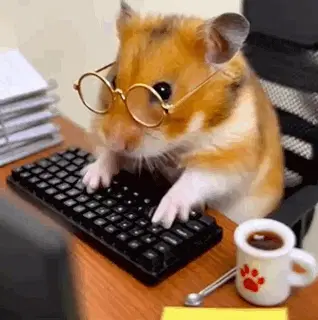 Typewriter Type Fast – work memes meme GIF free download no watermark 2026