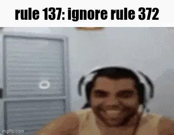 Rule 137 Ignore