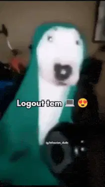 Logout-tem Green-dog