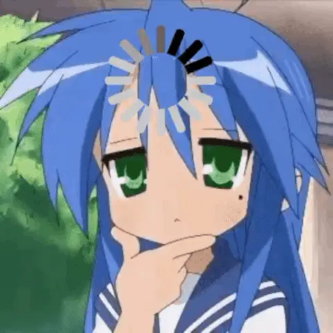 Konata Lucky Star – anime memes meme GIF free download no watermark 2026