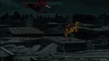 Flash Vs Flash Reverso Liga Da Justiça Ponto De Ignição