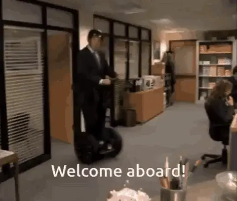 welcome aboard