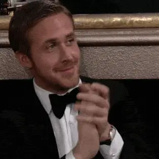 Ryan Gosling Clap Gif - Find & Share On Giphy