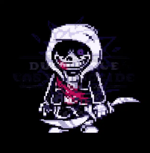 Pov Dust Sans Is Going God Mode Bottom Text