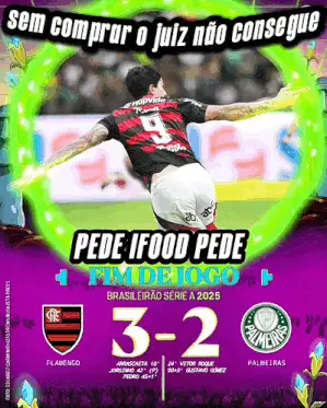 Flamengoxpalmeiras01 Flamengo Pede Ifood