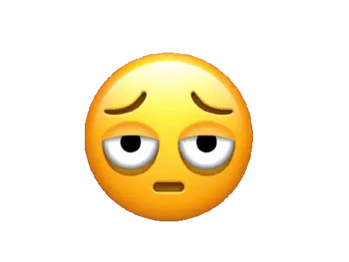 Tired Sticker