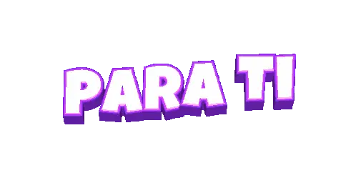 Letras Para Ti Sticker