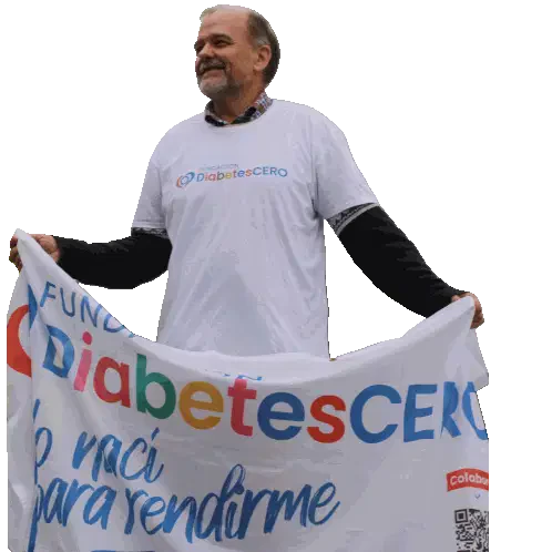 Fundación Diabetes 0 Diabetes 0 Sticker