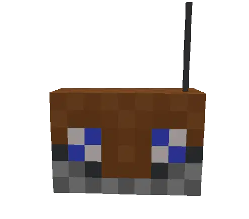 Radio-minecraft Radio Sticker