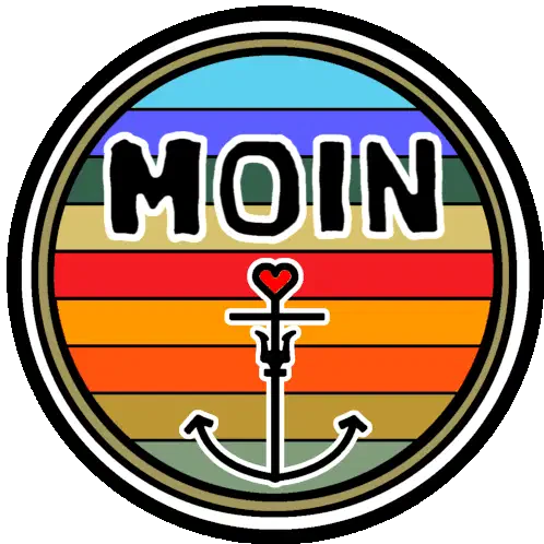 Miesmuschelartwuermchen Morgen Sticker