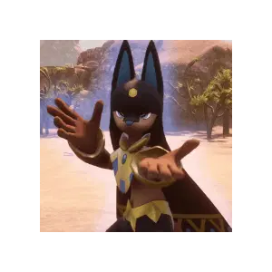 Anubis Palworld Sticker