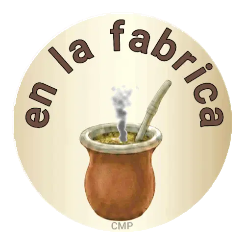 En La Fabrica Mate Sticker