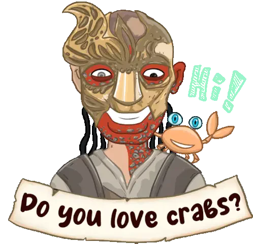 Crab House Of The Dragon Sticker