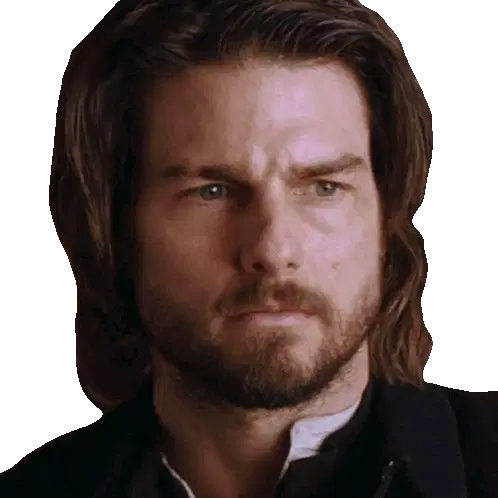 Eyebrow Crease Nathan Algren Sticker