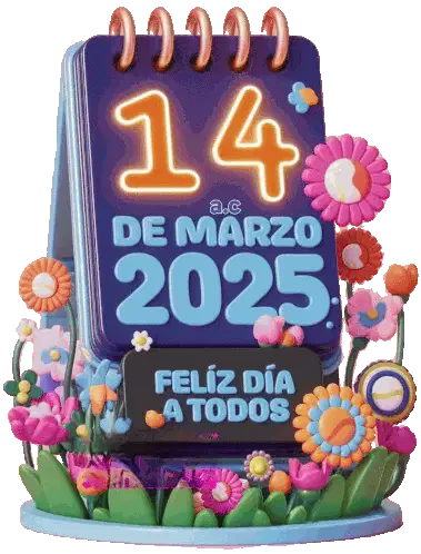 14 Marzo Sticker