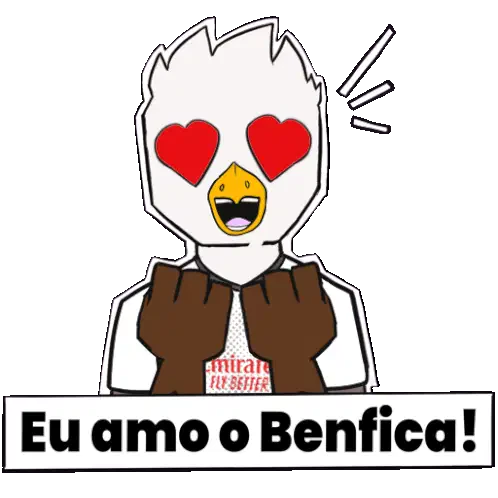 Eu Amo O Benfica Benfiquista Sticker