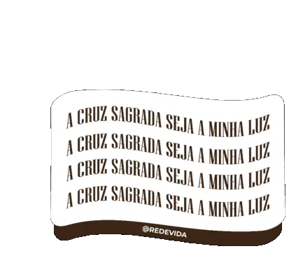 Redevida A Cruz Sagrada Sticker