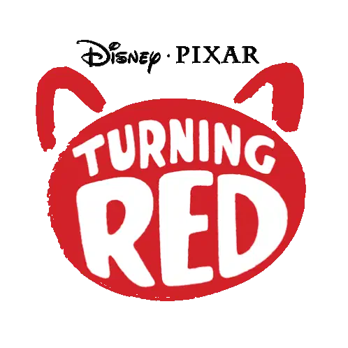 Turning Red Logo Sticker