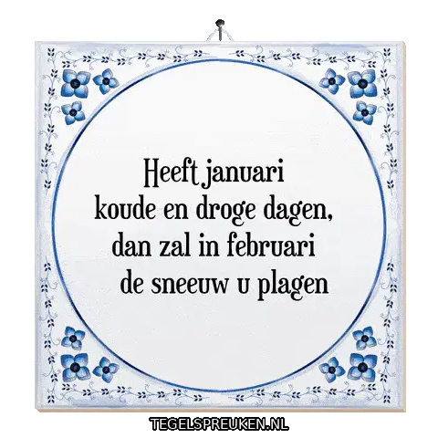Januari Kou Sticker