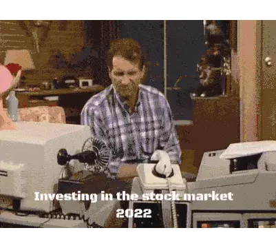 Investing Stock Market Sticker