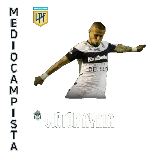 Mediocampista Víctor Ayala Sticker