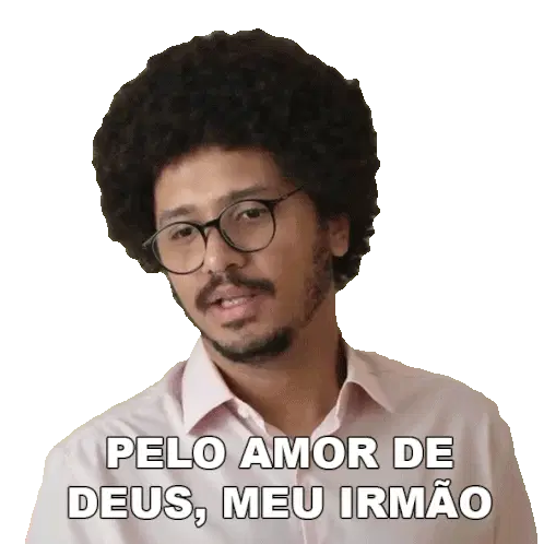 Pelo Amor De Deus Meu Irmão João Pimenta Sticker