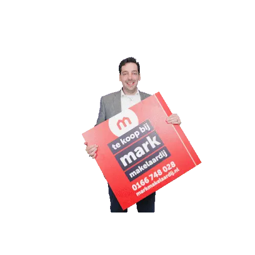 Mark Makelaardij Tholoen Sticker