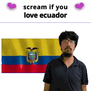 Ecuador Ecuador Silent Sticker